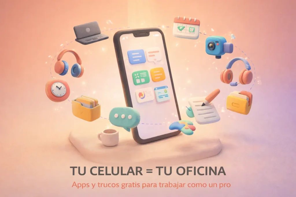 Tu celular, tu oficina creativa